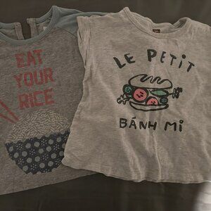 Tea Collection - Rice and Banh Mi Shirts - 2T
